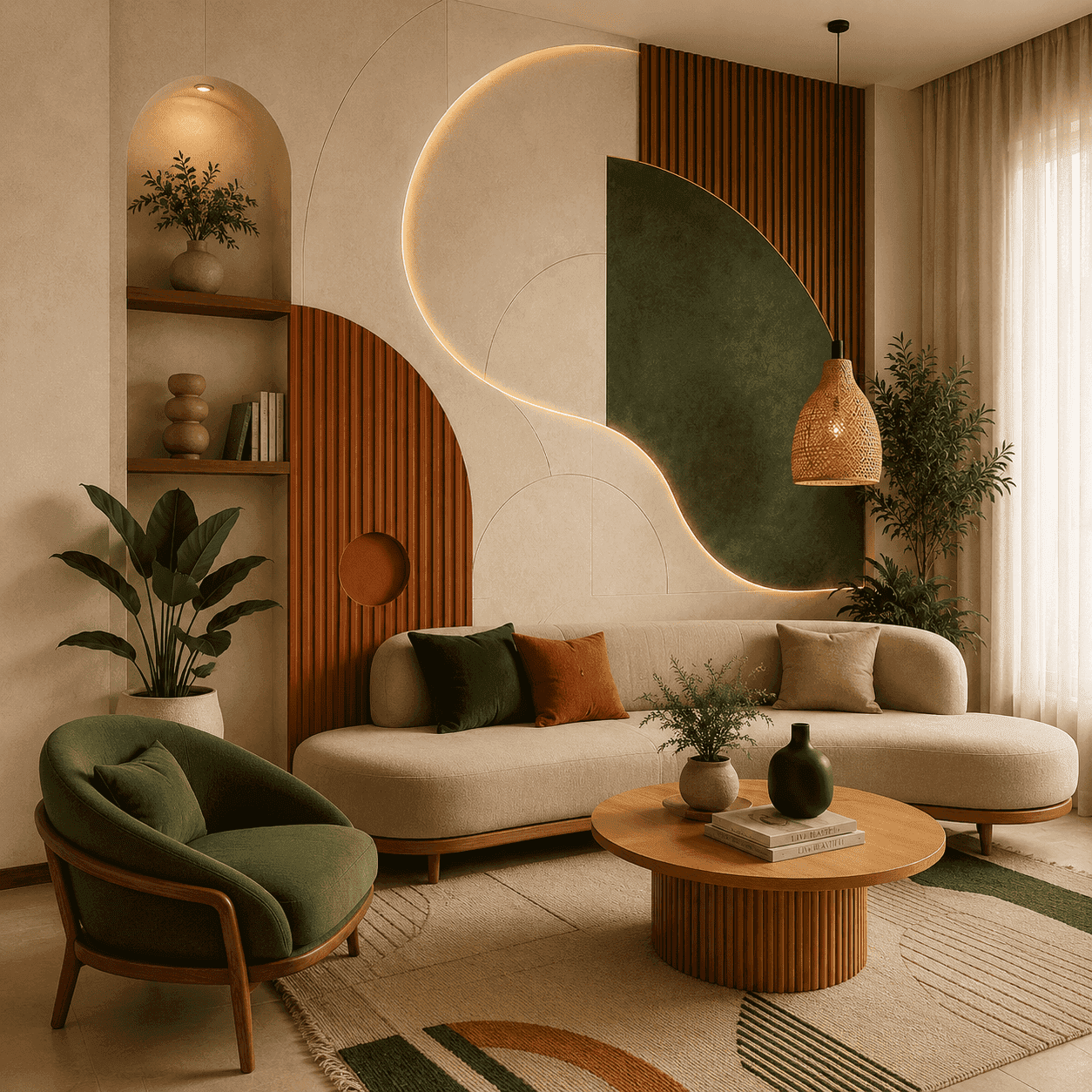 Ainthiram completed home interior in Chennai