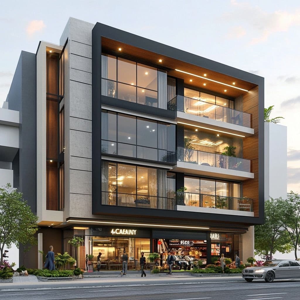 Contemporary villa architecture