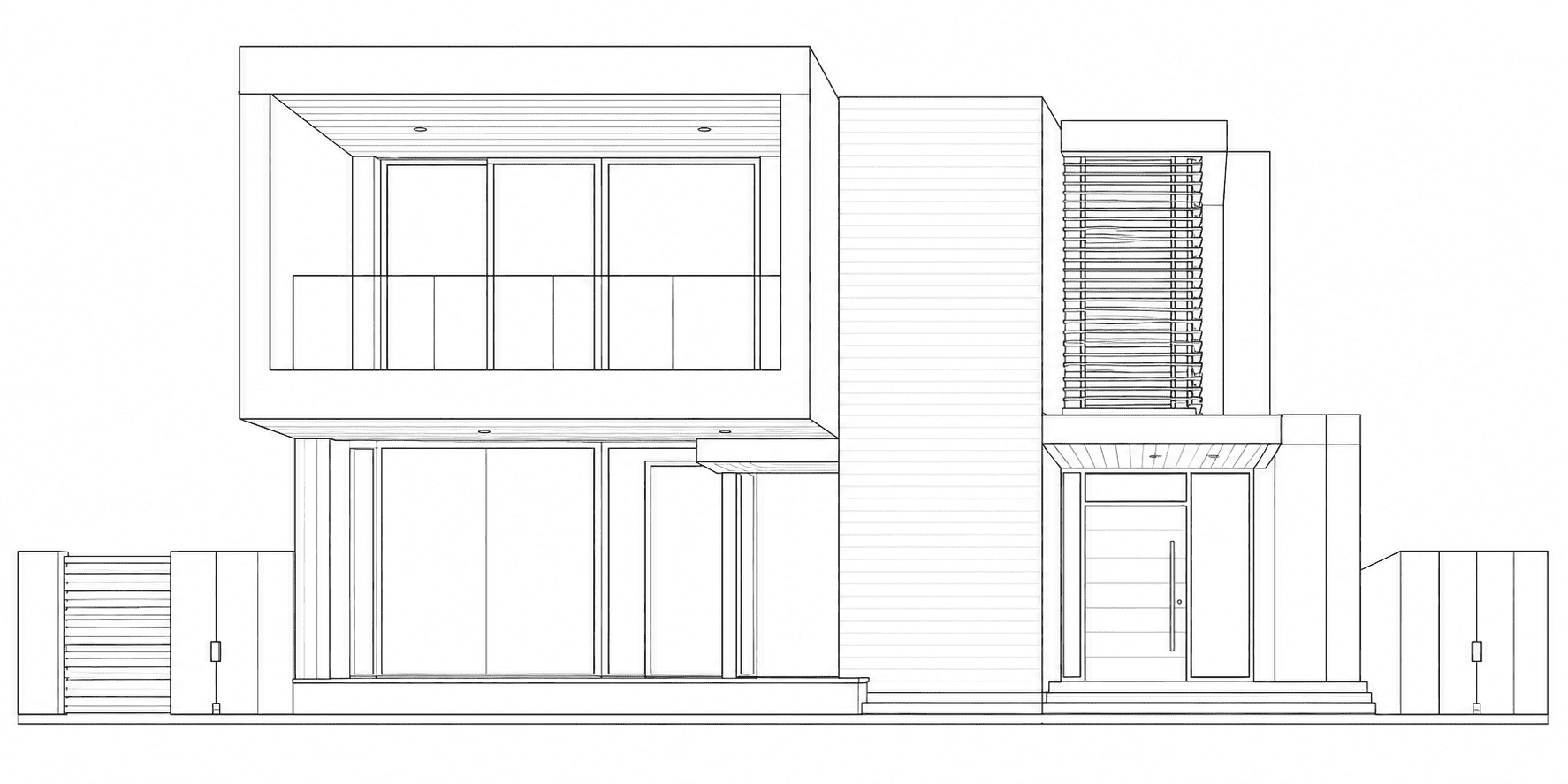 Approved architectural drawings for a Chennai residence