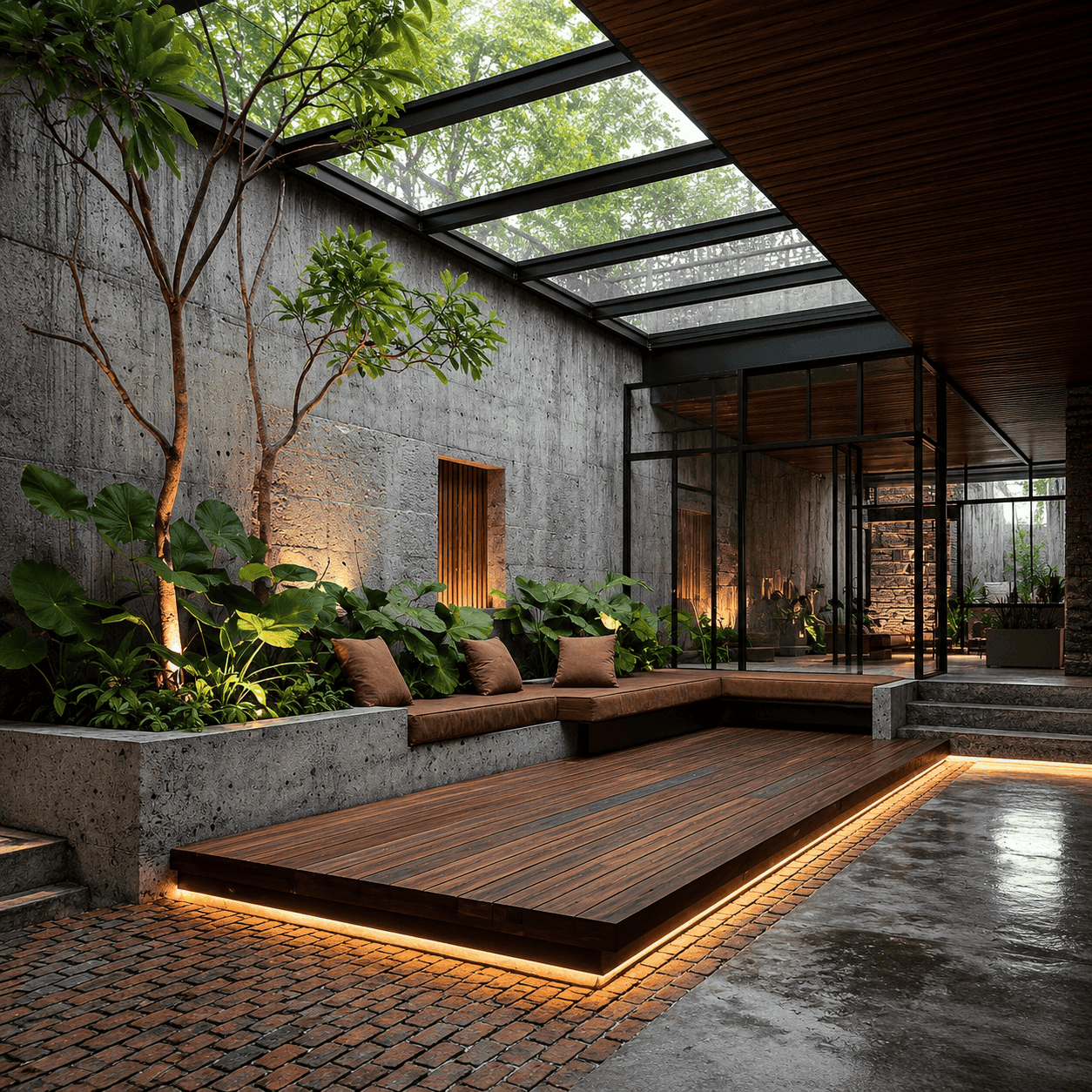 Ainthiram residential architecture designed for Chennai's climate