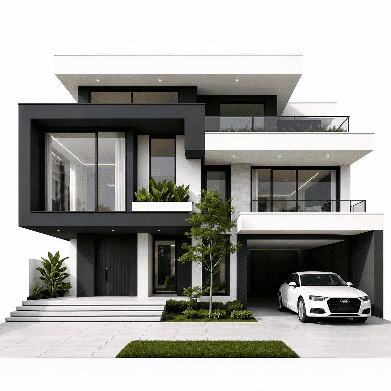 Contemporary architecture by Ainthiram