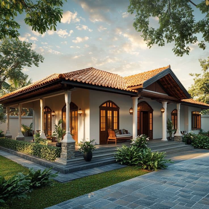 Traditional architecture by Ainthiram