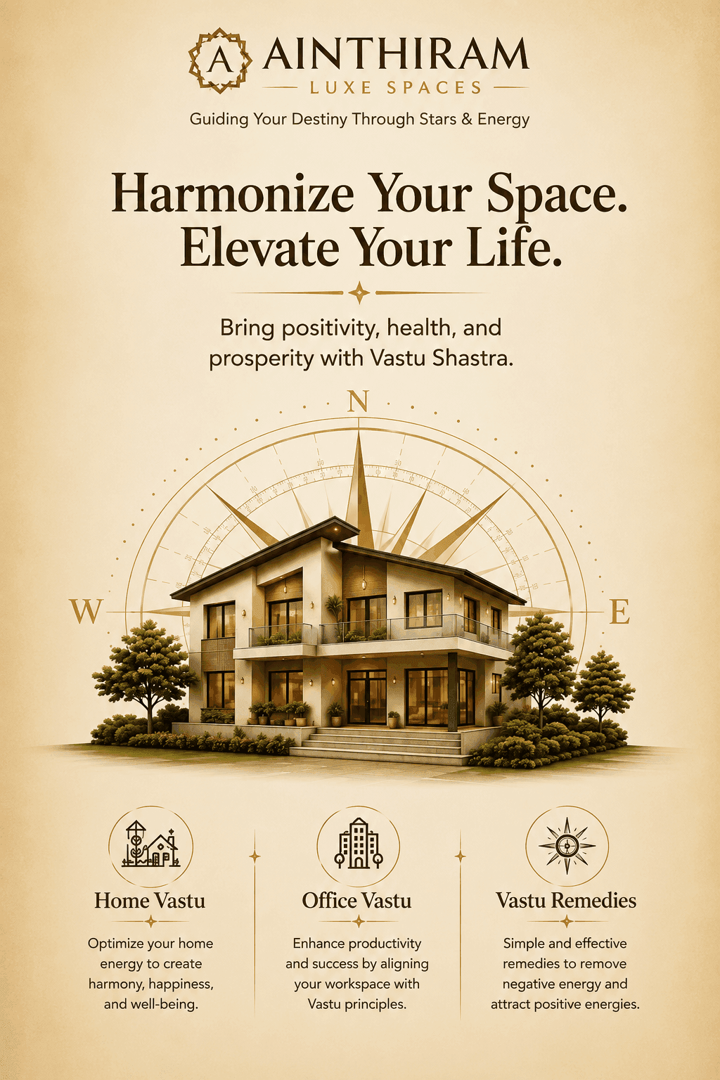 Traditional vastu-aligned home design in Chennai
