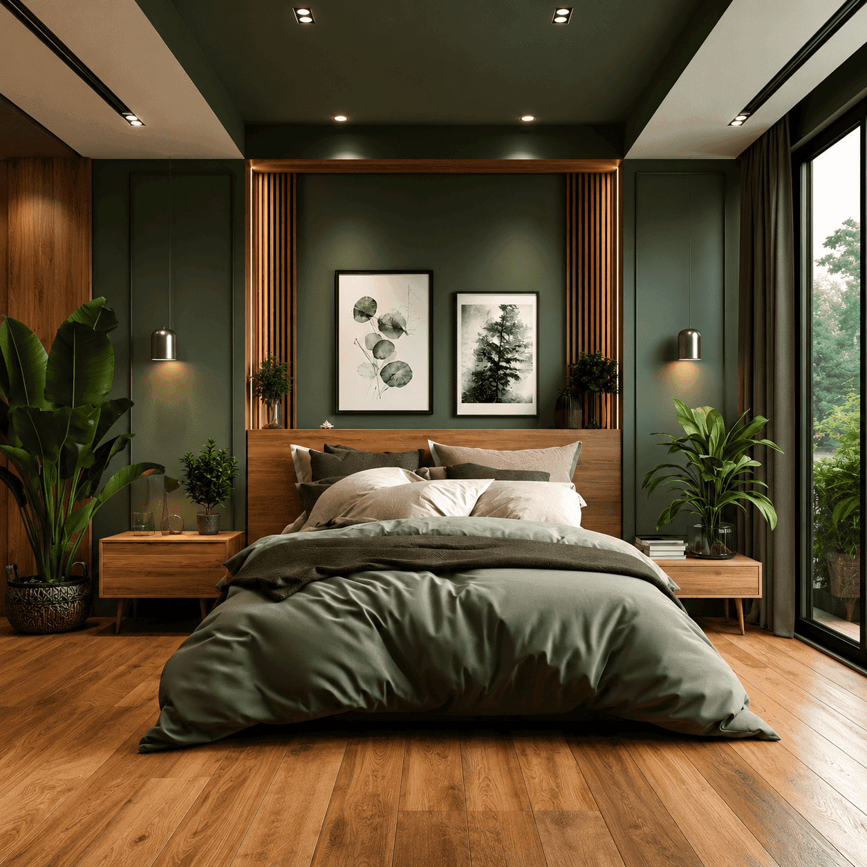 Study nook and bedside lighting